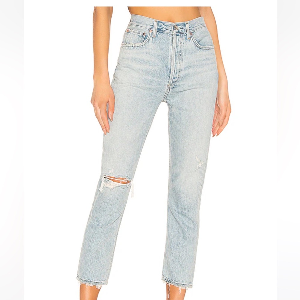 Agolde Riley crop size 30